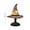 #03 _ C, variant on Witch Hat Lamp Stained Glass, 7" Halloween Table Lamp with Warm Glow, Gothic Witch Decor Night Light for Bedroom, Mantel, Bookshelf, Entryway, Halloween Party and Witchy Room Decor _ B