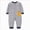 Grey 0626, variant on 9-12 Months Infant Boys Girls Striped Rompers,Cute Print Long Sleeve Baby Jumpsuit,Soft Warm Fall Winter Unisex Onesie for Newborn Infant Boys 3 6 9 12 18 Months,Grey