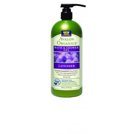 Avalon Organics Bain et Gel Douche Lavande - 32 fl oz