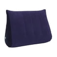 thumbnail image 4 of GROWTH TANK Inflatable Bed Wedge Pillow Triangle Shape Portable Multifunctional PVC Material for Sleeping in Bed Multi Position Backrest Dark Blue, 4 of 9