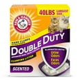 thumbnail image 3 of (2 pack) ARM & HAMMER Double Duty Cat Litter, Advanced Odor Control Clumping Cat Litter, Scented, 40 lb, 3 of 14