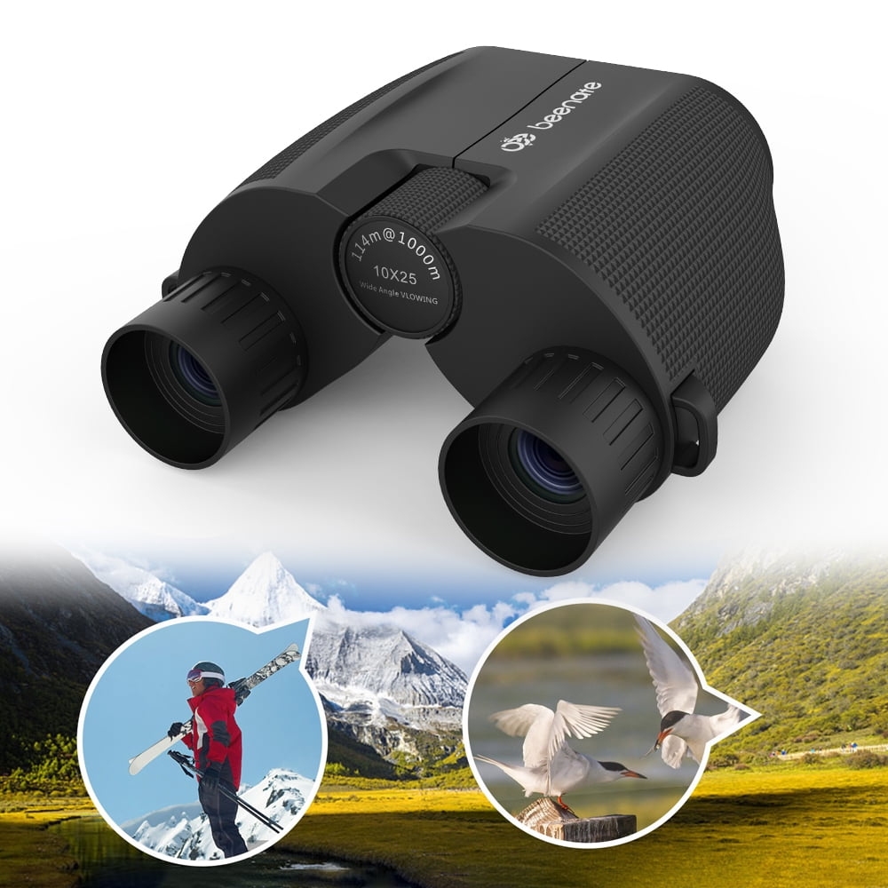 Binoculars for Adults and Kids, 10x25 Compact Binoculars for Bird 