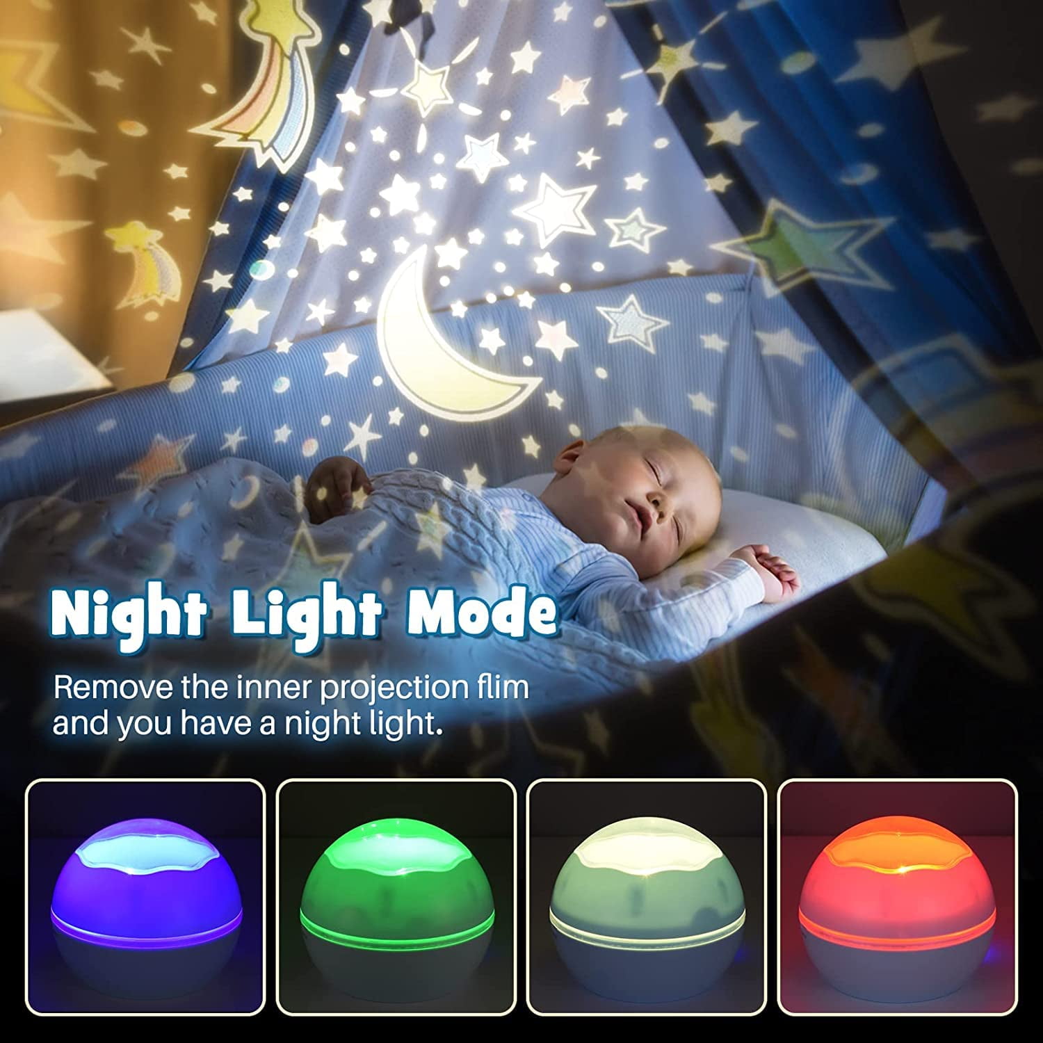 Star Projector Night Light for Kids, Dinosaurs Star Projector Light Gifts for 3 4 5 6 7 8 Year Old Boys Girls, Dinosaurs Toys for 3-12 Year Old, Galaxy Projector for Kids Room