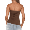 thumbnail image 2 of Summer Fashion Sexy Sleeveless Tank Top Coffee S, 2 of 6