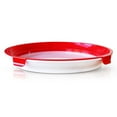 thumbnail image 1 of Nouveau Plateau de Conservation des Aliments avec Couvercle 27,5 cm Assiette Scellée Empilable avec Couvercle à Boucle Accessoire de Rangement pour Aliments pour Cuisine, 1 of 2