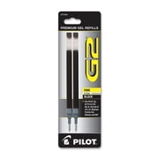 Pilot G2 Gel Pen Refill for G2, Fine Point, 0.7mm, Black Ink, 2 Count