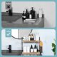 thumbnail image 4 of Organizador de mostrador de baño de 2 niveles con cesta Uneviesyka, 4 of 7