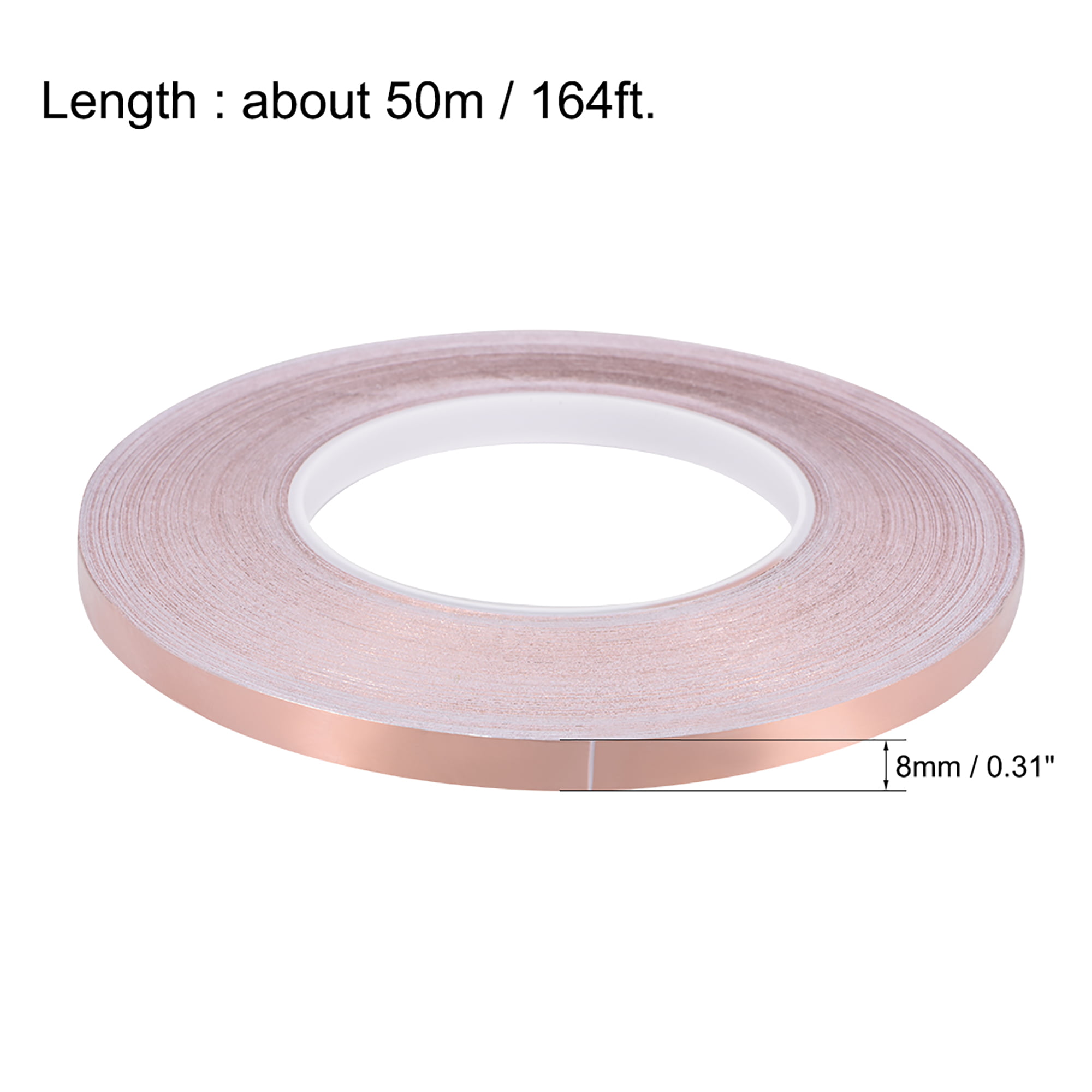 6mm*30M Length Conductive Copper Foil Tape Self Adhesive Emi Shielding Tape UK 