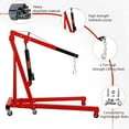 thumbnail image 2 of 2024 New 4000LB Engine Hoist with Lever, 2 Ton Folding Cherry Picker Ship Crane Engine Hoist, Heavy Duty Steel Lift Garage Workshop Auto Repair Foldable Stand 6 Caster, 2 of 7