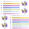 thumbnail image 1 of UPOUART 140Pcs Decorative Origami Paper Strips Assorted Color for Star Folding and Craft Use, 1 of 6