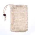 thumbnail image 1 of 10 bolsas ahorradoras de jabón, bolsa de jabón exfoliante de sisal natural para hacer espuma y secar las barras de jabón, jabón de ducha (beige, 9 x 14 cm), 1 of 5