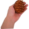 thumbnail image 2 of Peine masajeador de cuero cabelludo de madera con dientes anchos antiestáticos para un suave masaje del cuero cabelludo y para usar en viajes., 2 of 5