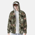thumbnail image 2 of Balery Farm Animals Sudadera ligera de manga larga con capucha y protección solar UPF 50+ para hombre y mujer, ideal para pesca y running-XX-Large, 2 of 7