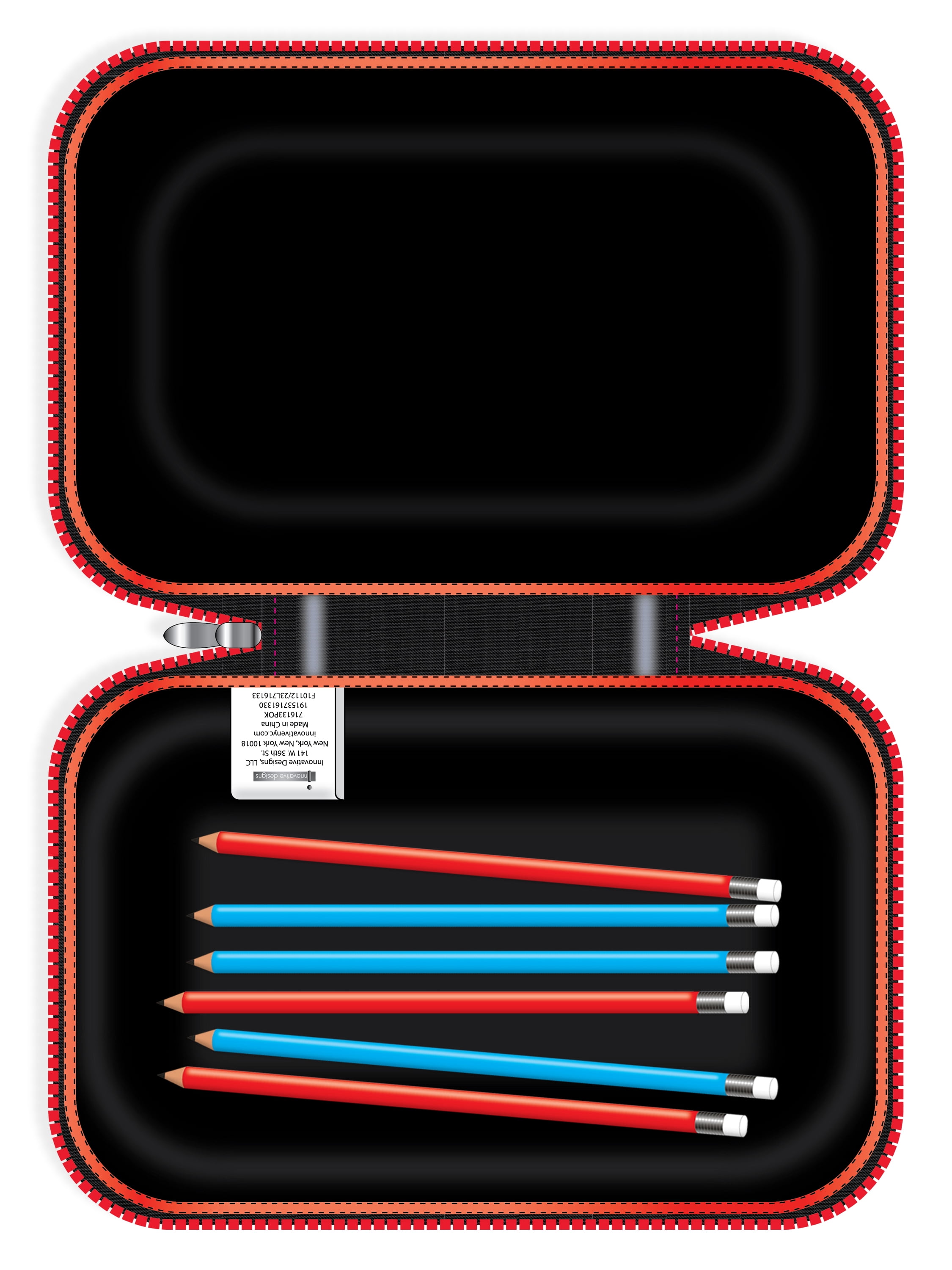 Pokemon Pencil Case with Zipper for Students, Elementary School