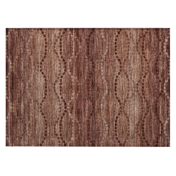 Dalyn Rugs Machine Washable Indoor/Outdoor Chantille ACN2031 Paprika 1'8" x 2'6" Rug