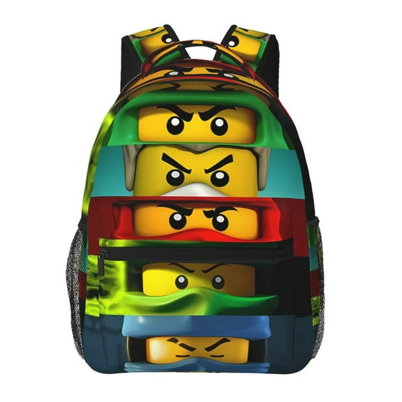 Ninjago Backpack Lightweight Bookbag Casual Daypack For Women Men Travel Laptop Bag Multifunctional Bag