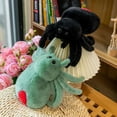 thumbnail image 2 of Simulación de araña negra, araña saltadora, muñeca de mascota gateante, peluche de reptil lindo, muñeca súper linda, 2 of 5