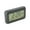 Black, variant on JOGZMZ 170 Β° Wide Angle Display LCD Screen Electronic Clock Three Groups of Alarm Clock, Day, Date and Temperature Display with Night Light, Rechargeable