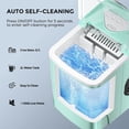 thumbnail image 3 of Portable Compact Ice Maker Machine Mini Cube,26 Pounds in 24 Hours, Electric Countertop Ice Maker w/Ice Scoop & Basket, 3 of 12
