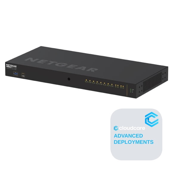 Switch administrado L3 Cloud Care M4250-10G2F-PoE+ de 12 puertos