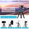 thumbnail image 2 of OUSITAID 50” Phone Tripod with Wireless Remote and Phone Holder Upgraded Extendable Cell Phone Tripod with Carry Bag, 2 of 6