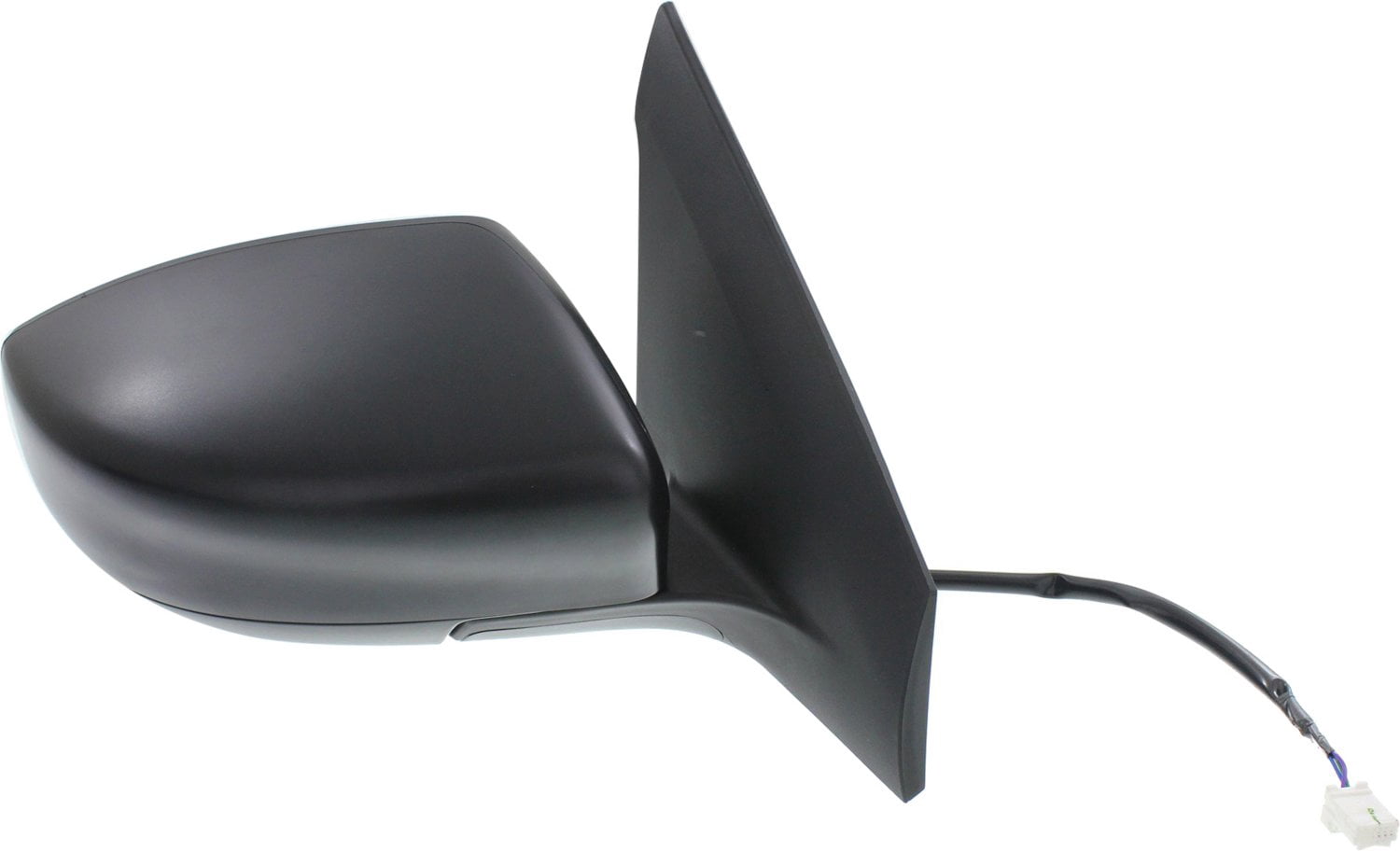 Mirror Compatible With 2013-2018 Nissan Sentra Right Passenger Side Textured Black Kool-Vue