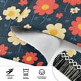 thumbnail image 6 of Yayeee Runner Rug for Bedroom 2'x6' Machine Washable Hallway Non Slip Mat, Red Floral, 6 of 8