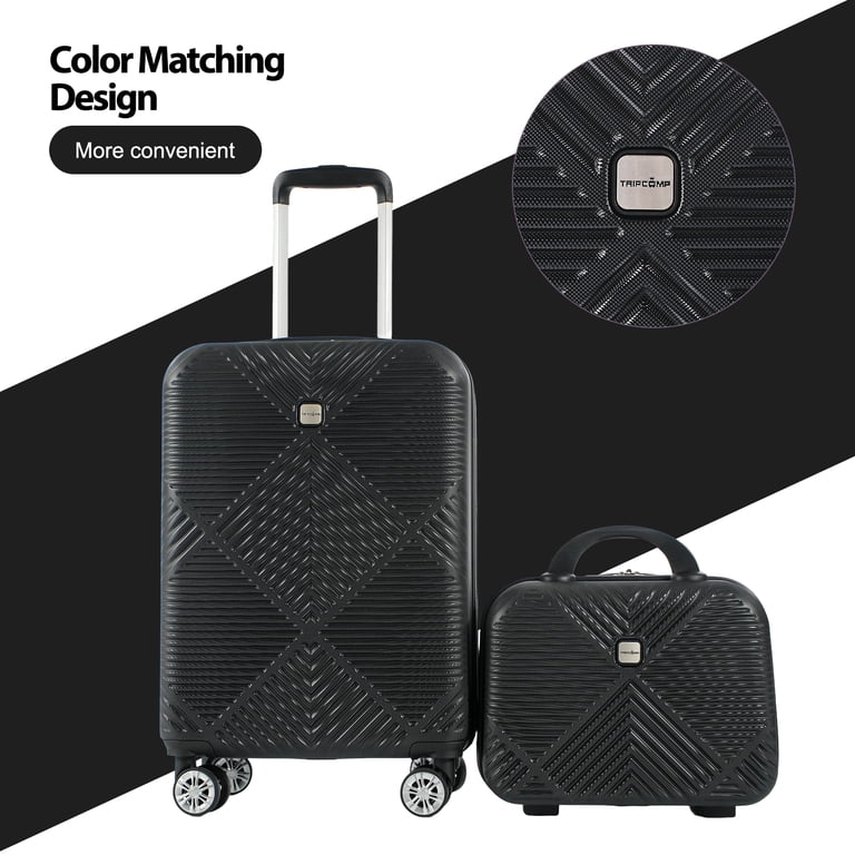 Tripcomp Luggage Sets 2 Piece Suitcase Set (14/20/)Hardside