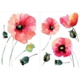 thumbnail image 1 of Stickers Muraux pour Coquelicots Aquarelle - 78,8 Po, 1 of 1