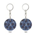 thumbnail image 2 of Naloa Sunflowers Print Round Keychain Keychain Key Ring, Key Tag, Key Chain Bulk for Gift Accessories (Round), 2 of 7