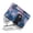 Black Cat Starry Sky Pattern, variant on HELLHERO Alpaca and Floral Sewing Machine Cover with Zipper Pockets Universal Home
