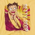 thumbnail image 2 of Betty Boop T-Shirt Sunset Surf Unisex Graphic Tee For Men & Women, 2 of 7