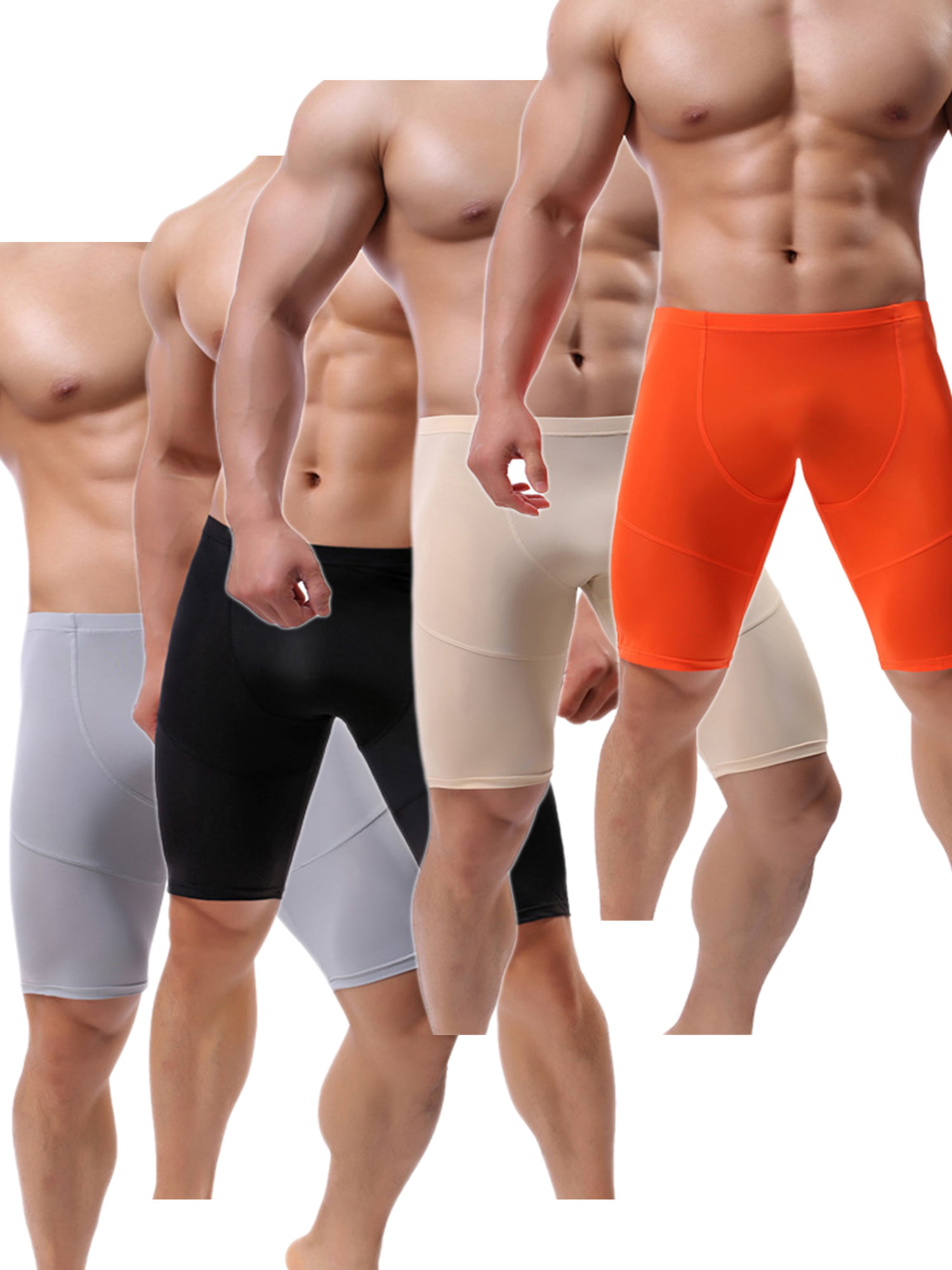 Details about   Fashion Sports Apparel Skin Tights Compression Base Men's Running Gym Shorts 