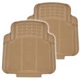 thumbnail image 2 of BDK Car Utility Rubber Mats, Trimmable to Fit, Black Beige Gray, 2 of 6