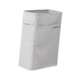 thumbnail image 4 of Rongfmy Yoga Mat Storage Rack Foldable Laundry Hamper for Foam Rollers Dorm Bathroom Blue Gray, 4 of 9