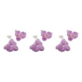 thumbnail image 4 of maskred 50pcs Long-lasting Durability Faux Silk Orchid Heads Designed For Low light purple 3Set, 4 of 6
