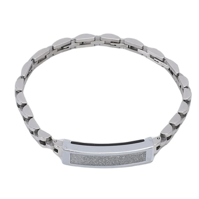 Bracelet Intelligent d'Activité Bracelet en Acier Modes de Mouvement Multiples Rappel d'Appel Étanche Bracelet Intelligent Magnétique Traqueur d'Activité et de Mise en Forme