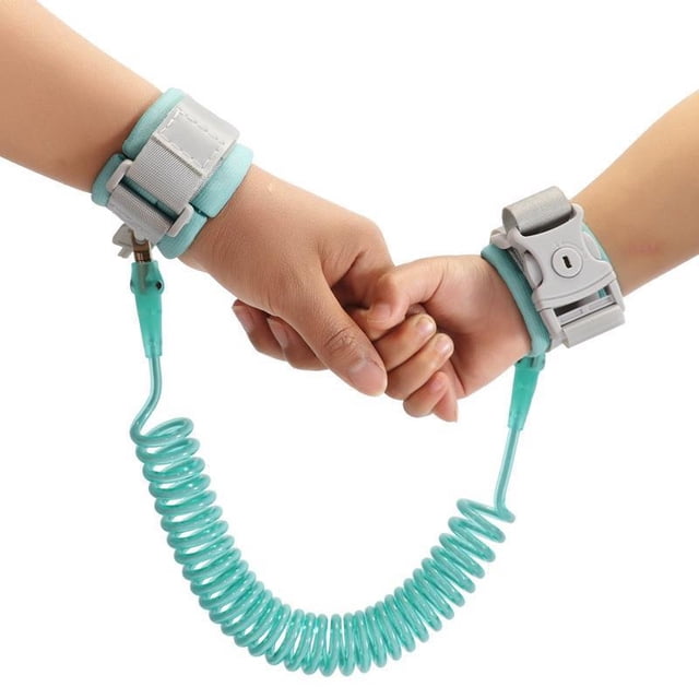 Correa para niños pequeños, correa para niños, muñequera antipérdida con cerradura de llave, correa para bebé mejorada con pulsera de seguridad, cuerda para bebés y niños pequeños
