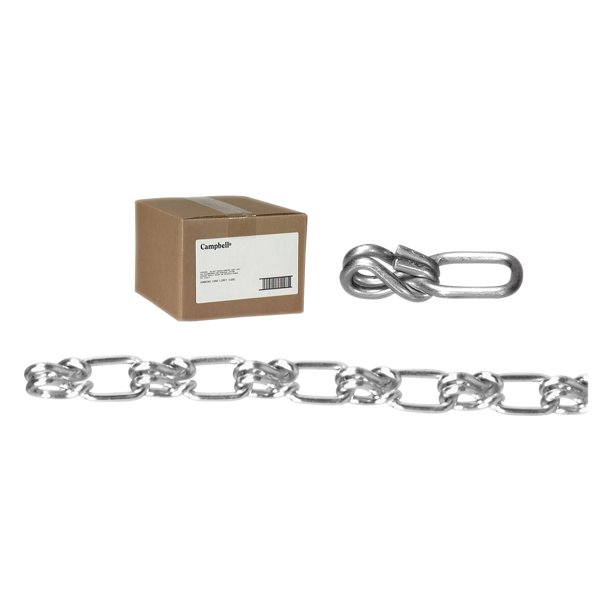 Campbell Lock Link Single Loop Chains, Size 1/0, 265 lb Limit, Blu