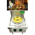 thumbnail image 4 of 12.2" LPG and Natural Gas Chamber Single Burner Open Style Commercial Gas Wok Gas Stove with Baffle, 4 of 13