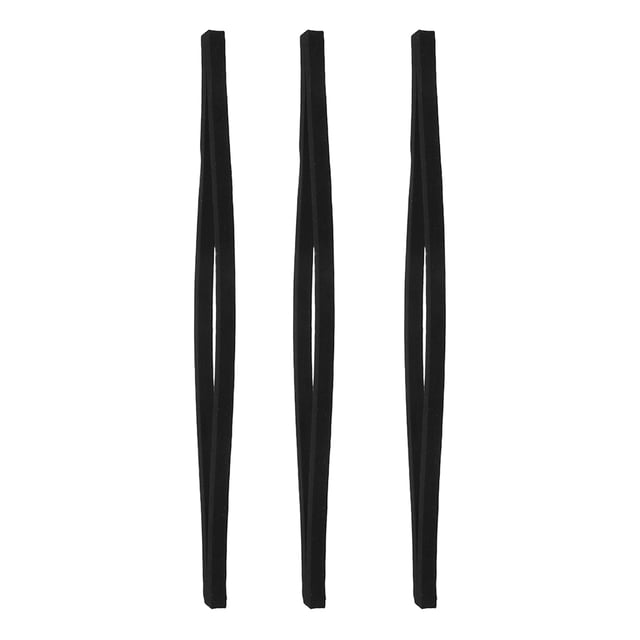 OUNONA Bandes de Rechange pour Scelleuse sous Vide 3 Pcs Joint en Mousse Noir Compatible avec Plusieurs Modèles de Scelleuses