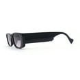 thumbnail image 3 of Child Size Girls Mod Rectangle Cat Eye Fashion Plastic Sunglasses Black - Smoke, 3 of 4