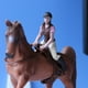 thumbnail image 3 of Caballo de Juguete de Animal de Plástico Sólido Vivo de 2 Piezas con de, 3 of 8