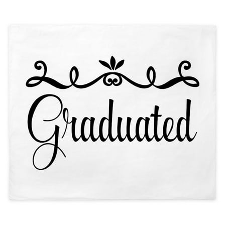 CafePress - Graduated - King Duvet Cover, Printed Comforter Cover, Unique Bedding,