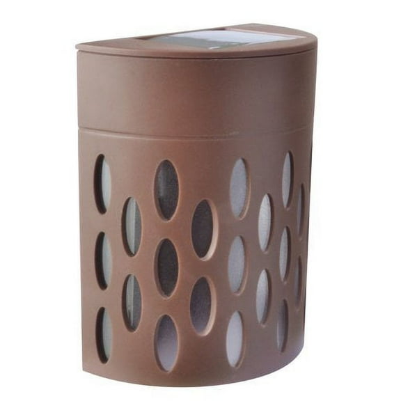 Moonrays 95022 Solar Powered Mini LED Deck Light, Bronze Finish