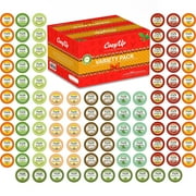 CozyUp Variety Tea Sampler Pack Compatible with Keurig K-Cup Brewers, 10 Flavors,100-Count