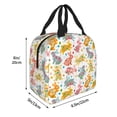 thumbnail image 2 of Disketp Boho Bunny Lunch Bag for Women Men, Leakproof Thermal Cooler Sack Food Handbags Case High Capacity forTravel Work School Picnic, 2 of 5