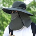 thumbnail image 1 of Sombrero De Verano Para Acampar De Ala Ancha Transpirable De Secado Rápido Protección UV Visera Sombreros De Cubo, 1 of 4
