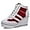 B Red, variant on Women's Sneaker Shoes High Heel Fashionable Canvas Shoes High Tube Lace Up Wedge Edge Zipper Slope Angle Shoes Size 4-11
