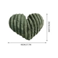 thumbnail image 2 of Almohada de felpa en forma de corazón estilo INS | Cojín romántico para sofá o cama | Peluche Decorativo Suave | Regalo de aniversario de boda | 1-Piece | Decoración moderna y acogedora, 2 of 5
